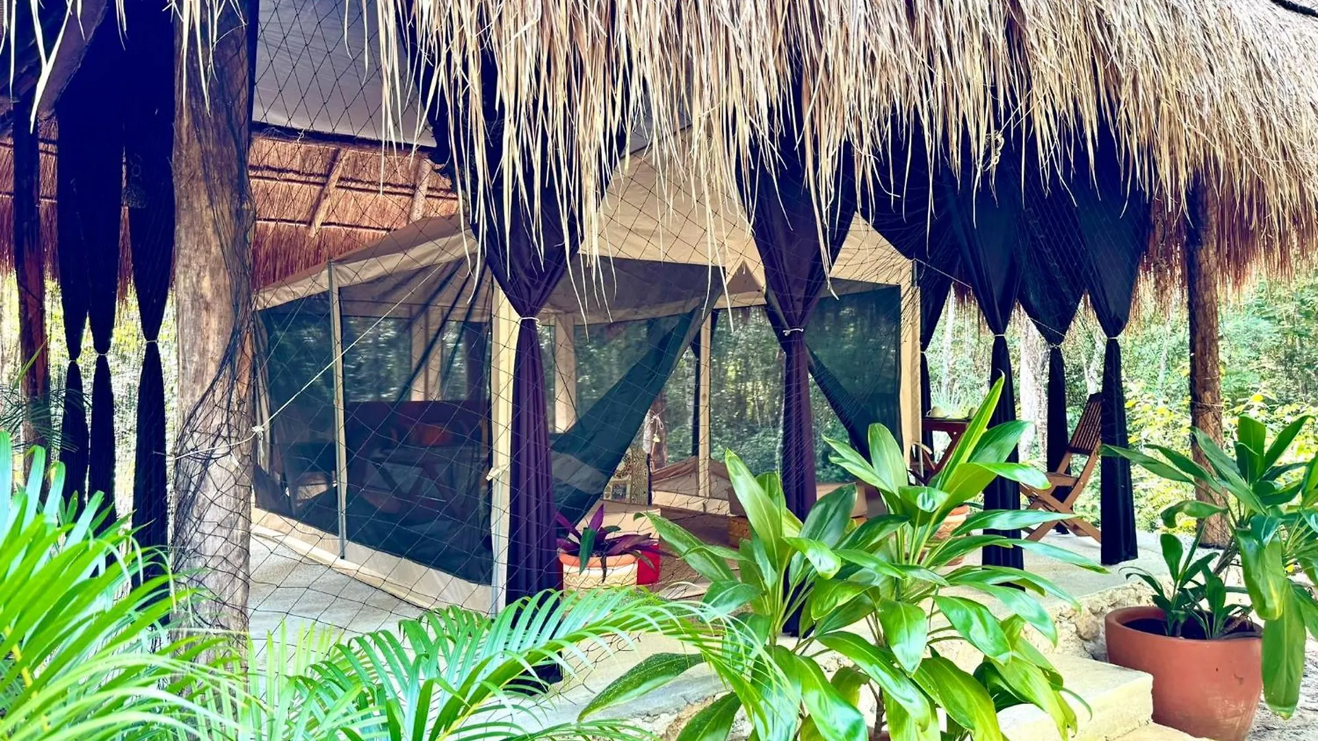 Glamping Bunga Lotus Hotel Tulum Mexico