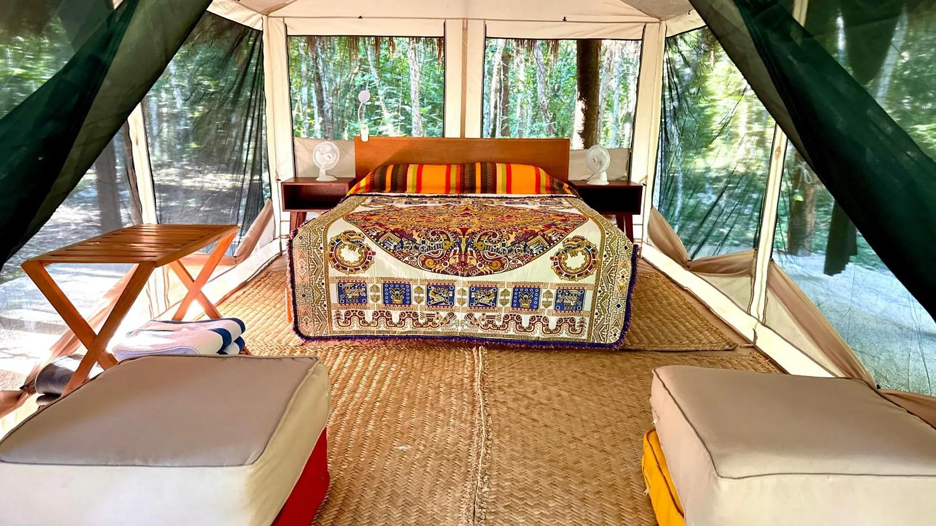 Glamping Bunga Lotus Hotel Tulum Campsite