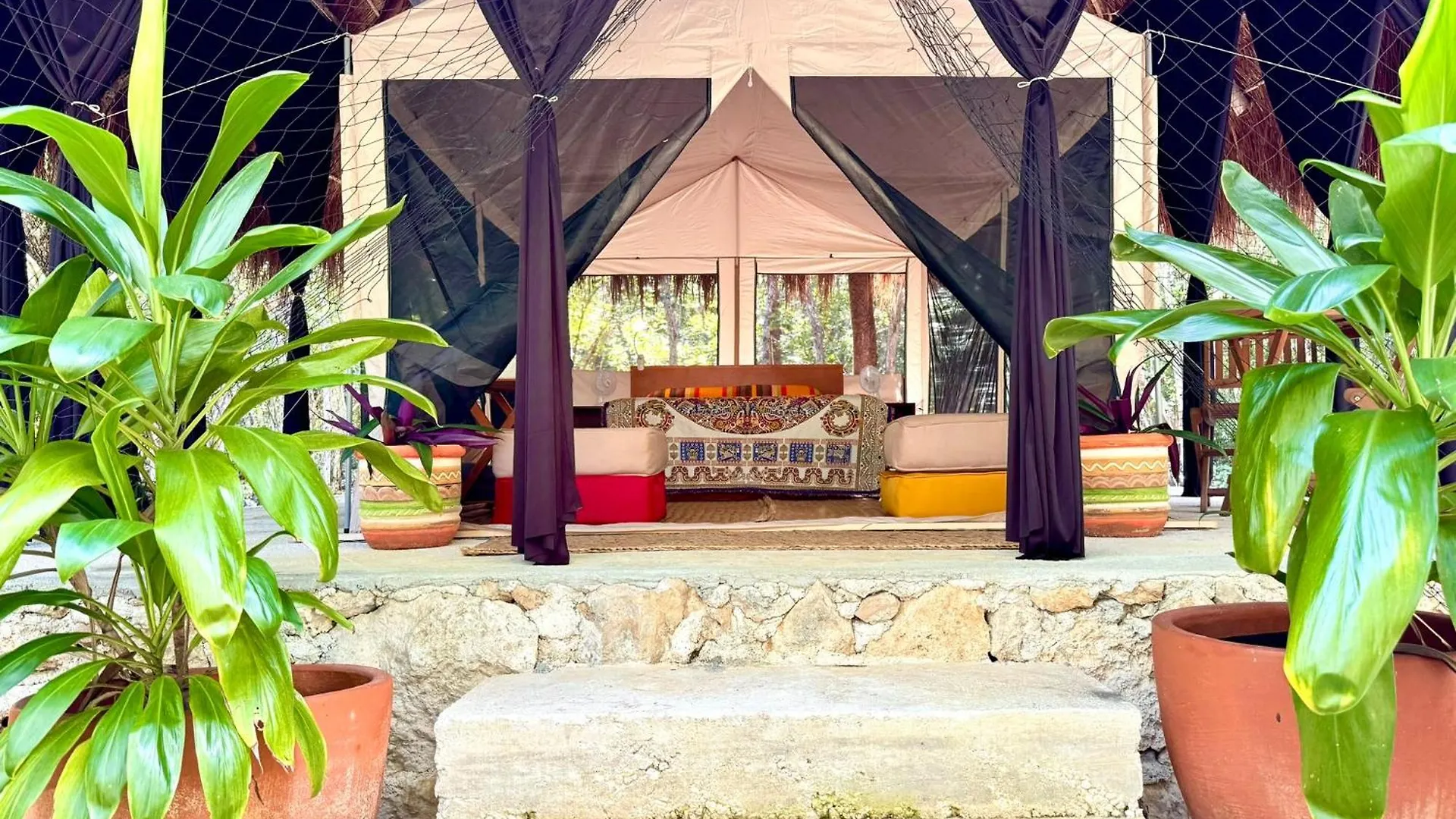 Hotel Glamping Bunga Lotus Tulum Messico